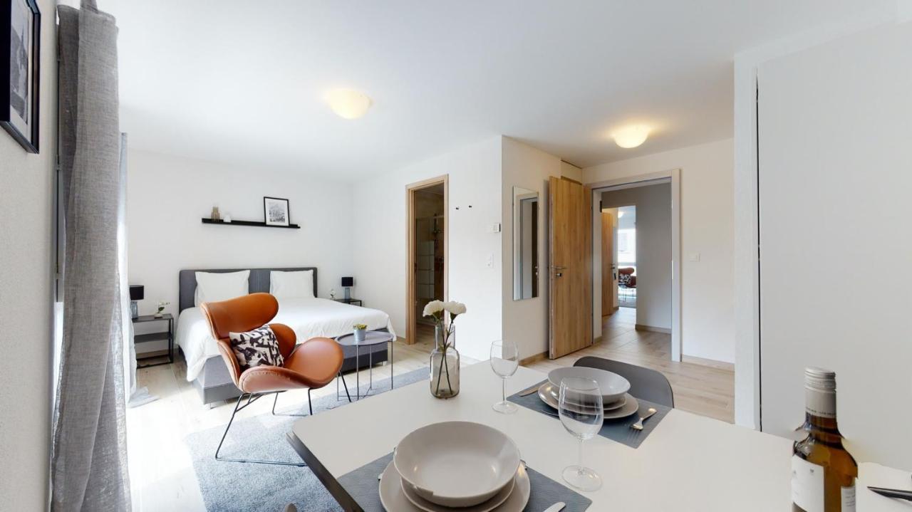 Nonanteneuf Appart Hotel Aigle - Contactless Check-In Экстерьер фото