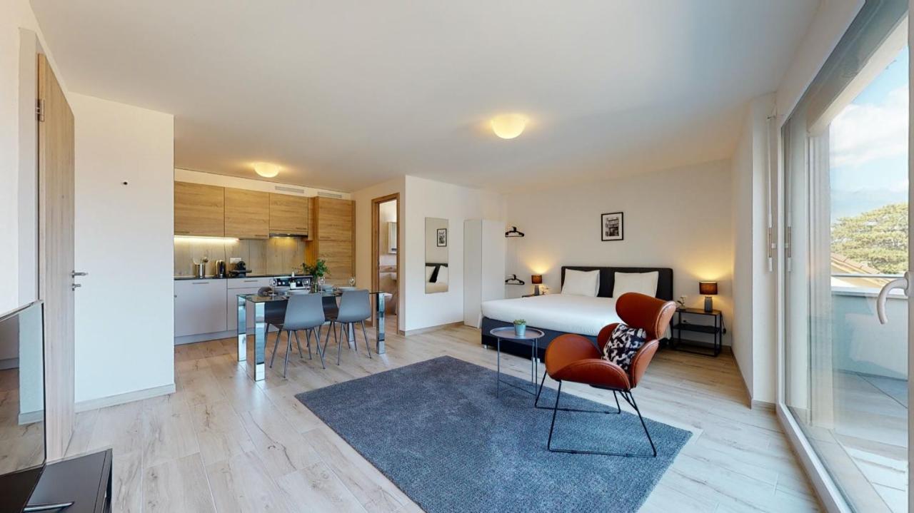 Nonanteneuf Appart Hotel Aigle - Contactless Check-In Экстерьер фото
